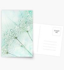 Baby Blue Sparkles Postcards