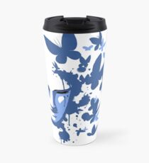 Butterflies - Blue Travel Mug