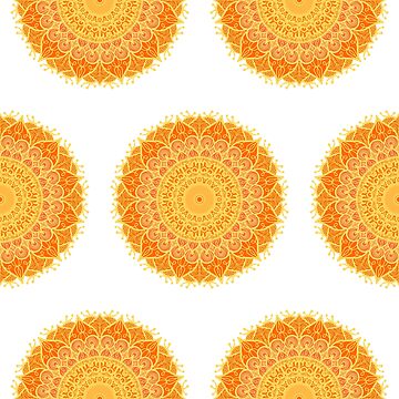 Artwork thumbnail, Orange Flowers  by SBernadette
