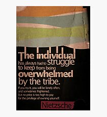Humanity. Nietzsche. Photographic Print