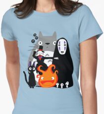 Ghibli'd Away Women's Fitted T-Shirt