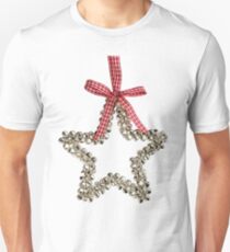 Silver Bells Christmas Star Decoration Unisex T-Shirt