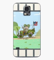 WW2 US Army jeep at countryside Case/Skin for Samsung Galaxy