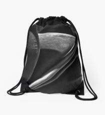 Wood and Velor Drawstring Bag