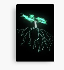 Digital Tree Canvas Print