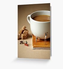 Builders tea Greeting Card