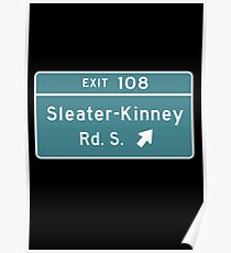 Sleater-kinney Intersection Poster