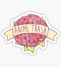 Anime Trash Sticker