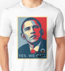 Obama. Yes we did. Unisex T-Shirt