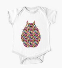 Mosaic Totoro One Piece - Short Sleeve