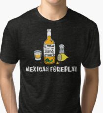 Funny Mexican Tri-blend T-Shirt