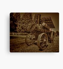 Old Thresher Canvas Print