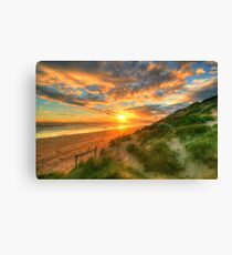 Ocean Grove Sunset Canvas Print