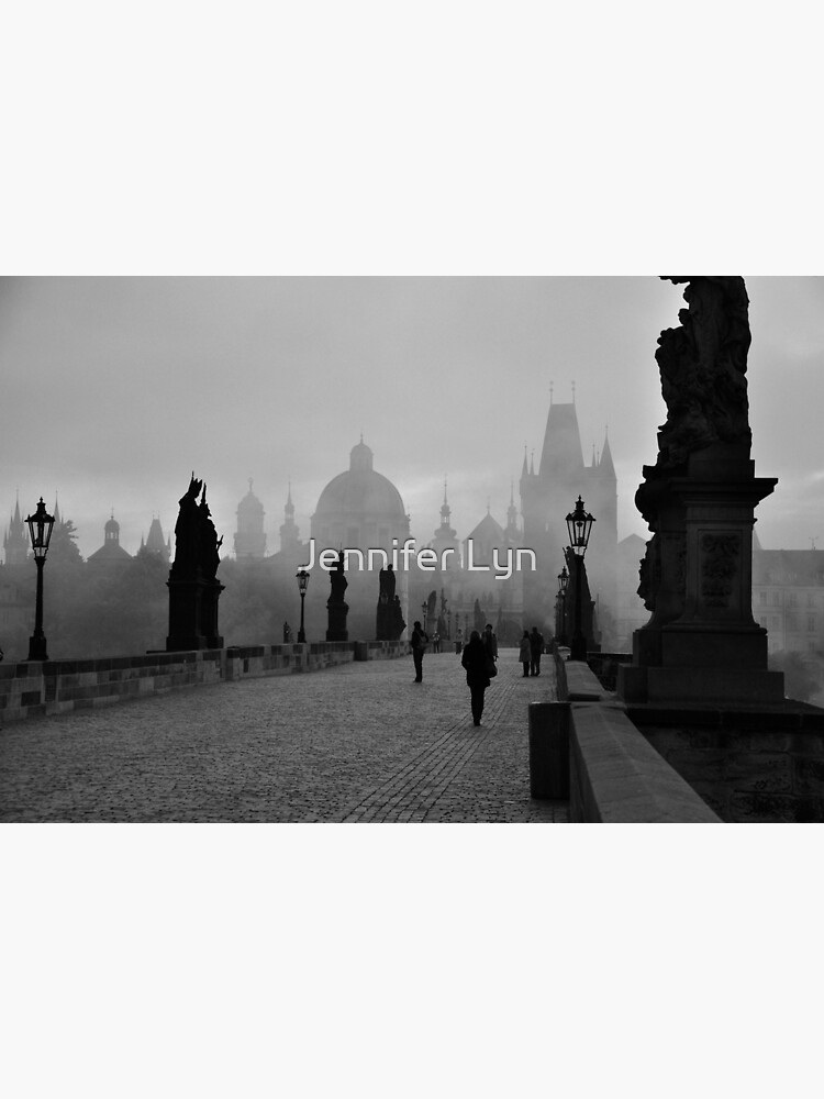 Fog on Charles Bridge, Prague by jenniferlynking