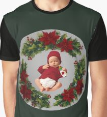 FESTIVE-POINSETTIA SILENT NIGHT-JOURNAL-PILLOWS-DUVET-TOTE BAGS-ECT.. Graphic T-Shirt