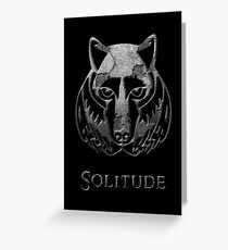 Solitude Greeting Card