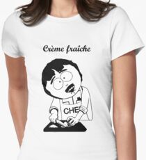 Creme Fraiche South park Women's Fitted T-Shirt