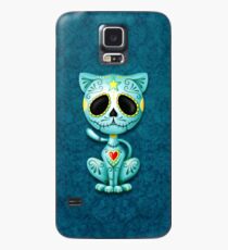 Blue Zombie Sugar Kitten Cat Case/Skin for Samsung Galaxy