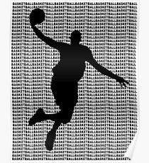 Basketball Jump Shot Poster