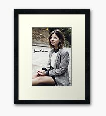 Jenna Coleman Framed Print