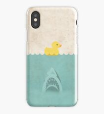 Jaws Rubber Duck iPhone Case