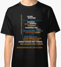 Typography Tee 6 Classic T-Shirt