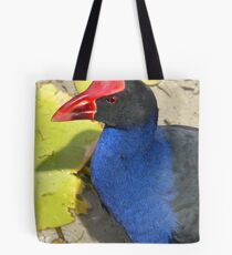 Red and Blue Tote Bag