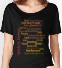 Typography Tee 7 Women's Relaxed Fit T-Shirt