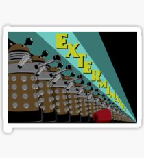 Exterminate! Sticker