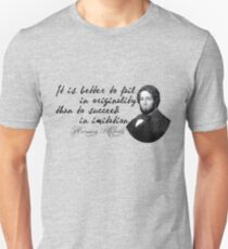 Camiseta unisex Herman Melville