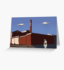 city limits Greeting Card