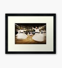 Dervishes - Istanbul - Turkey Framed Print