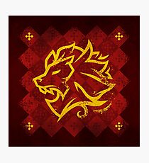 House Lannister - Game of Thrones Photographic Print
