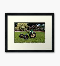 Little Tricycle Framed Print