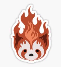 Legend of Korra: Fire Ferrets Pro Bending Emblem - no text Sticker