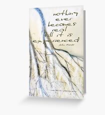 e x p e r i e n c e © Vicki Ferrari Greeting Card