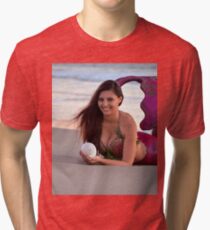 Seashore Smile Tri-blend T-Shirt