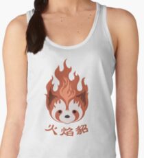 Legend of Korra: Fire Ferrets Pro Bending Emblem Women's Tank Top