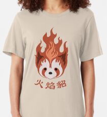 Legend of Korra: Fire Ferrets Pro Bending Emblem Slim Fit T-Shirt