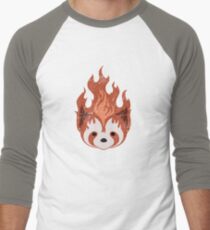 Legend of Korra: Fire Ferrets Pro Bending Emblem - no text Men's Baseball ¾ T-Shirt