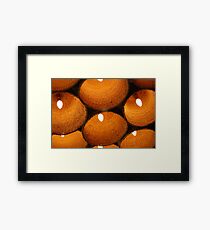 baskets of light Framed Print