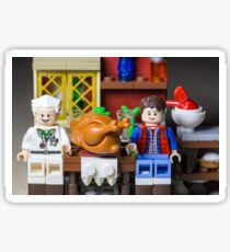 Thanksgiving with Doc and Marty Sticker