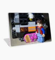 Marty Gets the Hoverboard out Laptop Skin