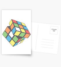 Rubix Cube - Plain Postcards