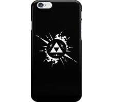 The legend of Zelda Triforce, White iPhone Case/Skin