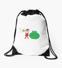 Santas Sack Drawstring Bag