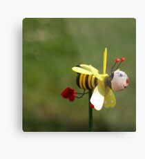 Don't worry, BEE happy Metal Print