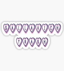 Gallavich Trash Sticker