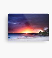 Cronulla Beach Sunrise1 Metal Print