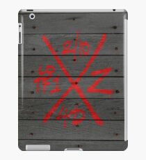 Dead Walking Zombie X-Code (BLACK) iPad Case/Skin